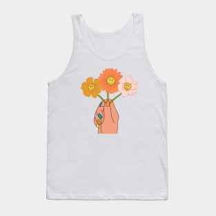 Flower Hand Tank Top